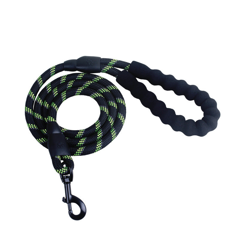 Reflective Dog Leash With Durable Nylon For Safe Walks - Mitra Best Bark Bargains 