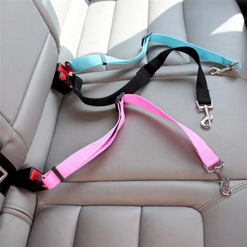 Adjustable Pet Car Seat Belt & Harness for Ultimate Safety - Mitra Best Bark Bargains 