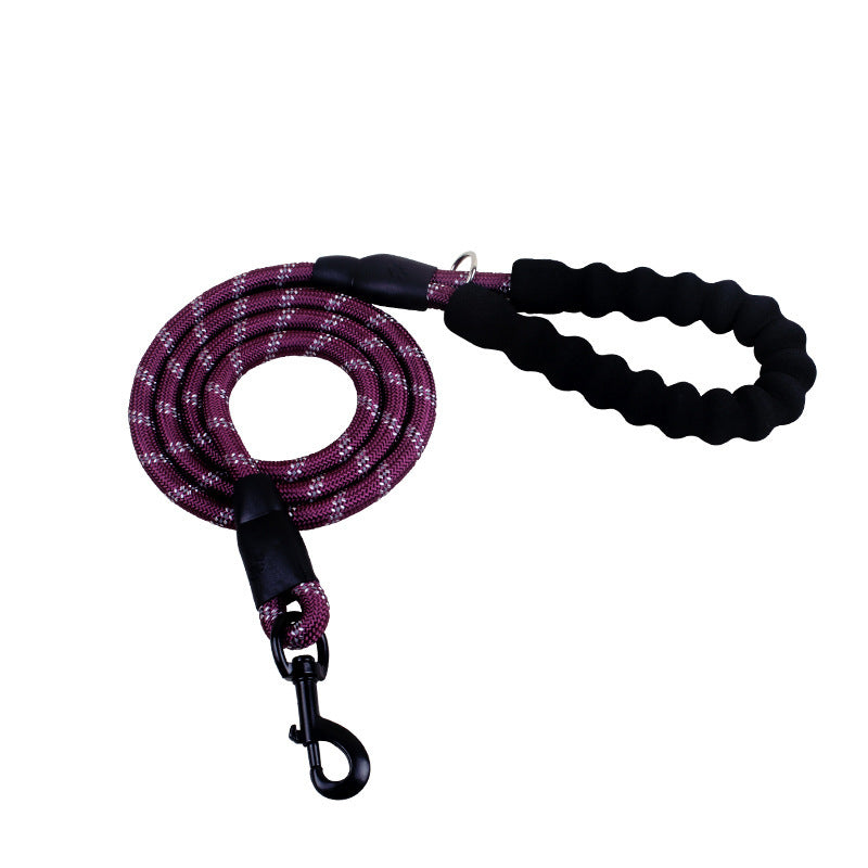 Reflective Dog Leash With Durable Nylon For Safe Walks - Mitra Best Bark Bargains 