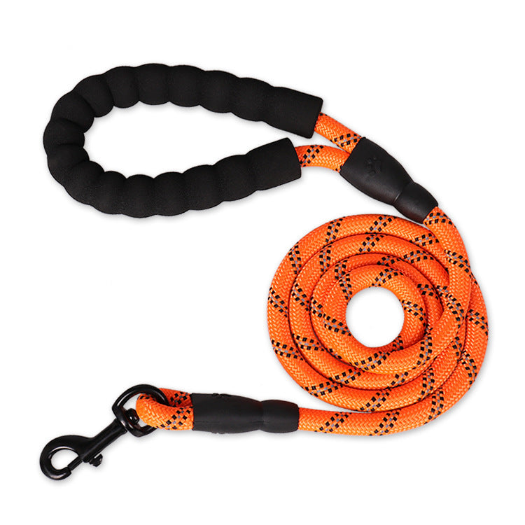 Reflective Dog Leash With Durable Nylon For Safe Walks - Mitra Best Bark Bargains 