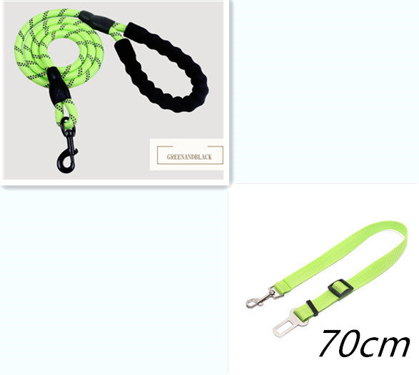 Reflective Dog Leash With Durable Nylon For Safe Walks - Mitra Best Bark Bargains 