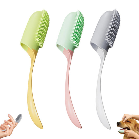 Easy Finger Toothbrush for Healthy Dog & Cat Teeth - Mitra Best Bark Bargains 