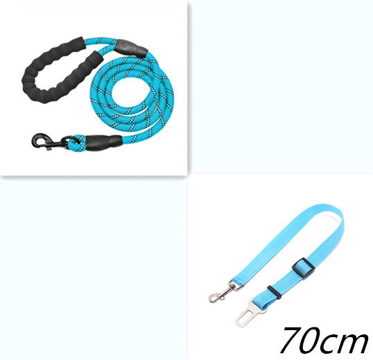 Reflective Dog Leash With Durable Nylon For Safe Walks - Mitra Best Bark Bargains 