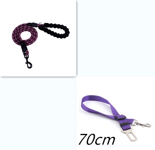 Reflective Dog Leash With Durable Nylon For Safe Walks - Mitra Best Bark Bargains 