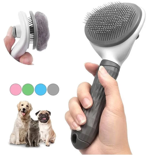 Self-Cleaning Pet Brush for Effortless Grooming - Mitra Best Bark Bargains 